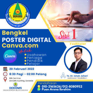 Bengkel Poster Digital Canva.com – Siri 1